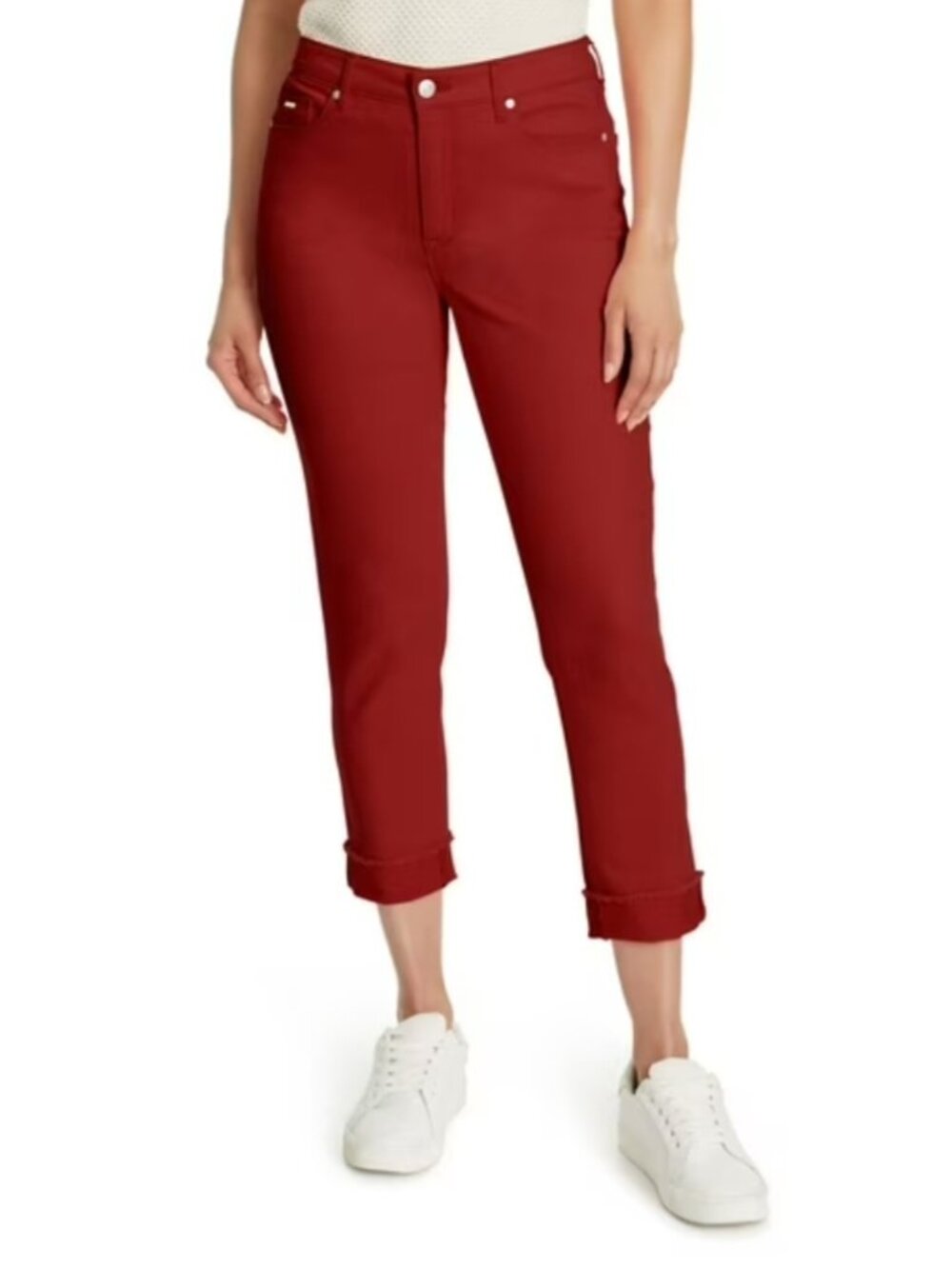 Nine West Women's Gramercy Slim Fit Crop Pants